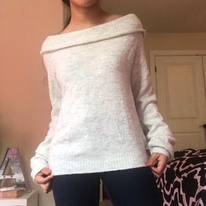 H&M off the shoulder sweater